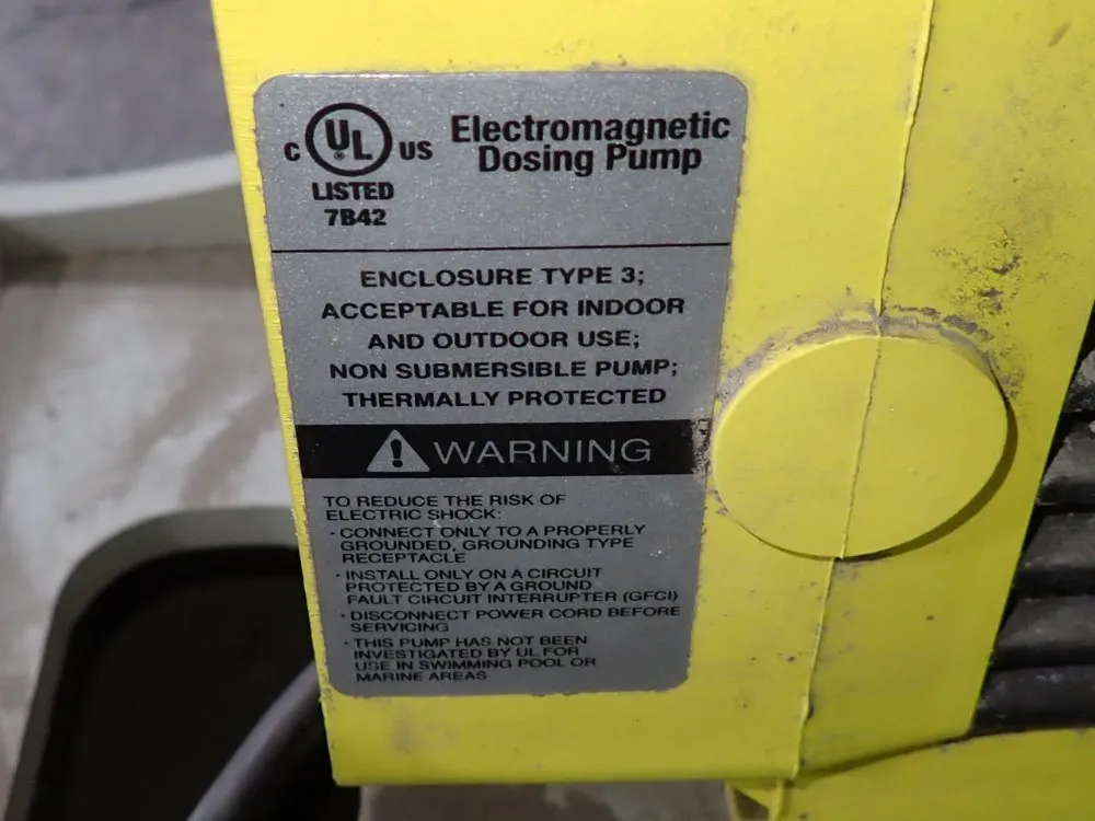 Lmi Milton Roy Metering Pump - B111-85hv