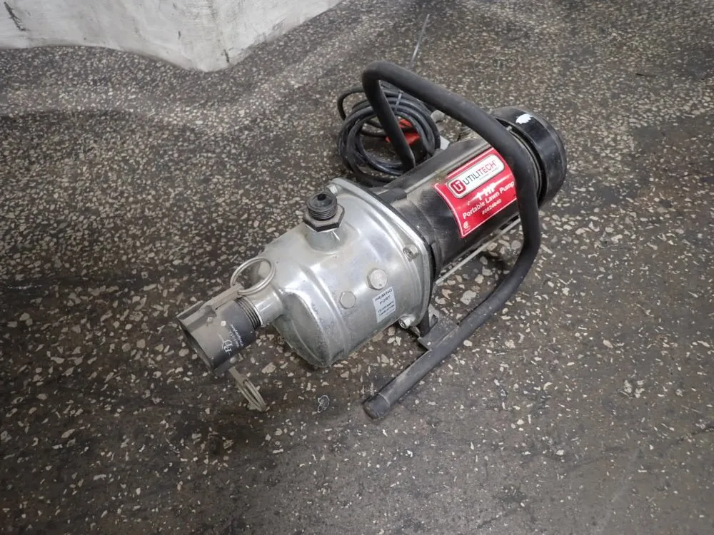 Utilitech 1 Hp Portable Lawn Pump - 0024840