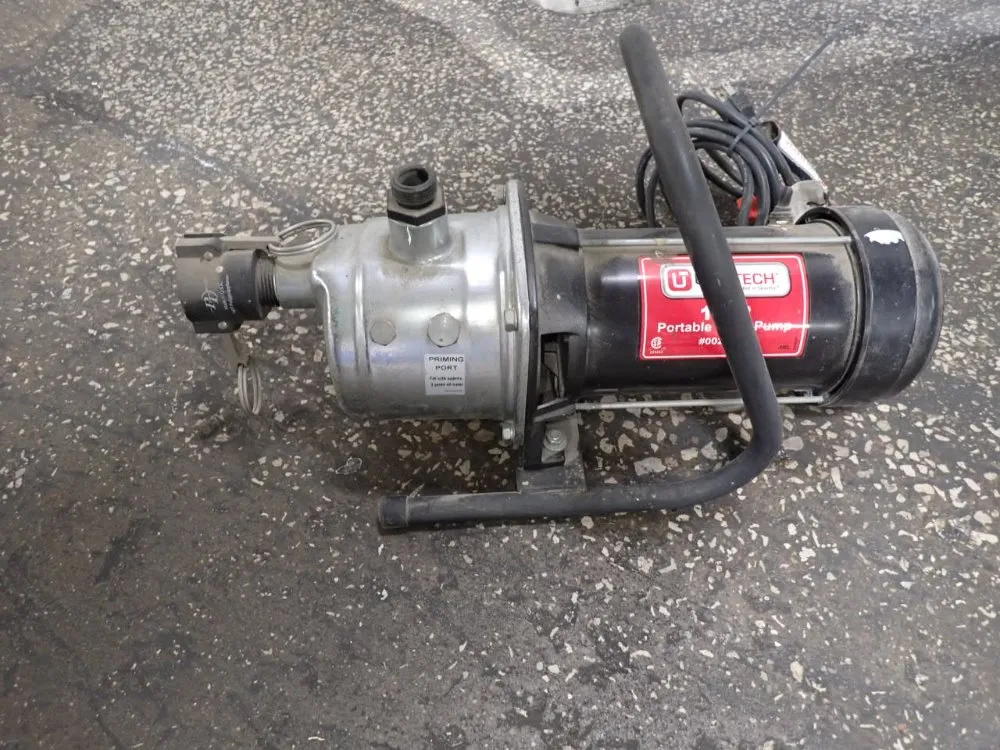 Utilitech 1 Hp Portable Lawn Pump - 0024840