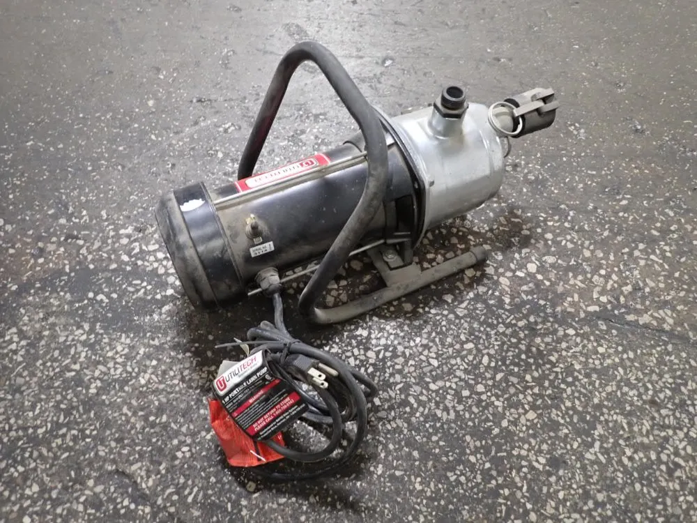 Utilitech 1 Hp Portable Lawn Pump - 0024840