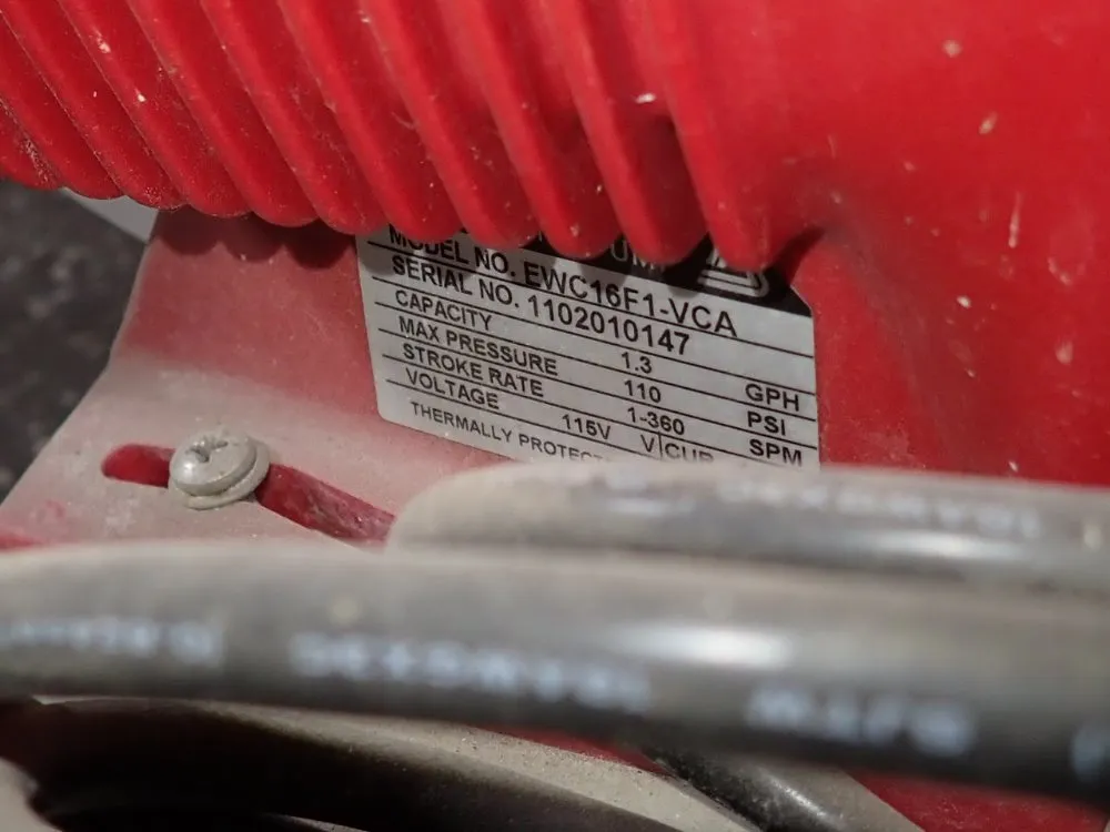 Iwaki 1.3 Gph Metering Pump - Ewc16f1-vca