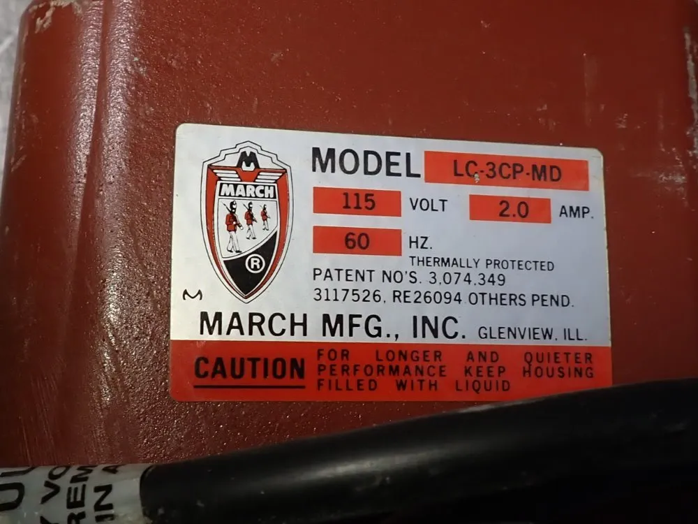 March Mfg Inc Pump - Lc-3cp-md