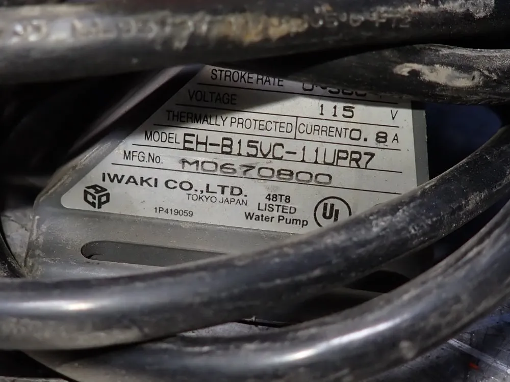 Iwaki 1 Gph Metering Pump - Eh-b15vc-11upr7