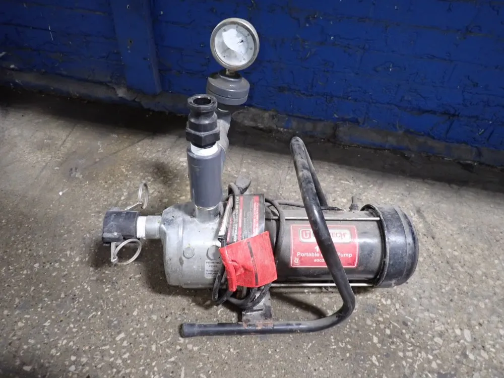 Utilitech 1 Hp Portable Lawn Pump - 0024840
