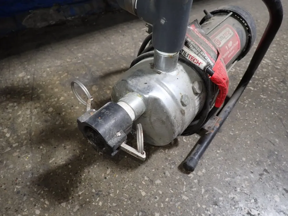 Utilitech 1 Hp Portable Lawn Pump - 0024840