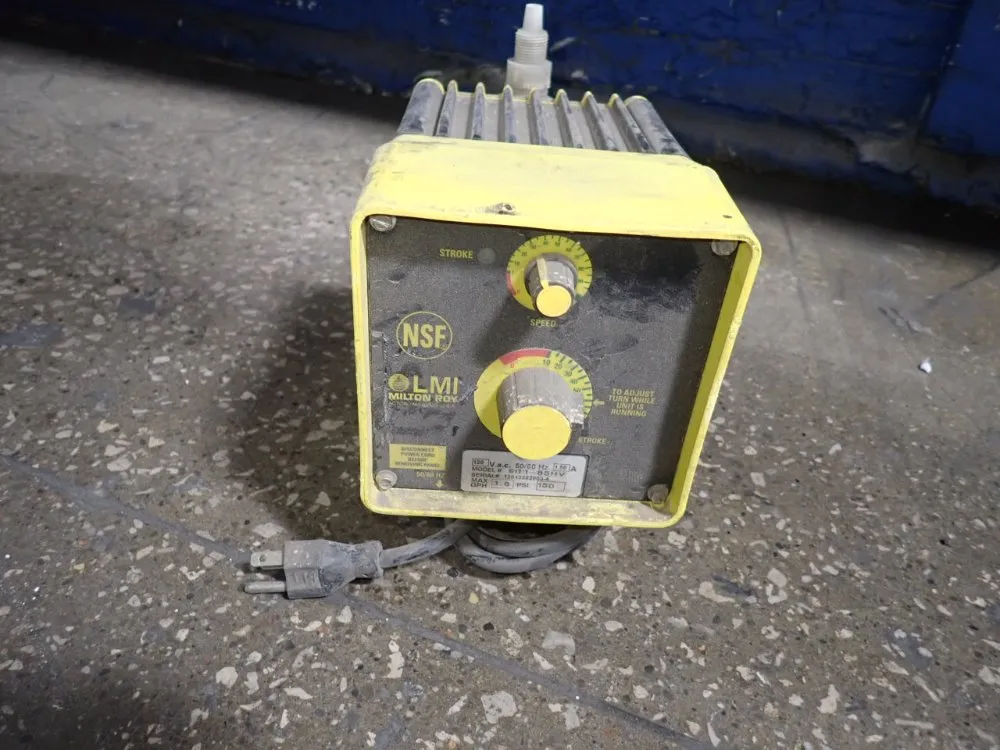 Lmi Milton Roy 1.6 Gph Metering Pump - B11-85hv
