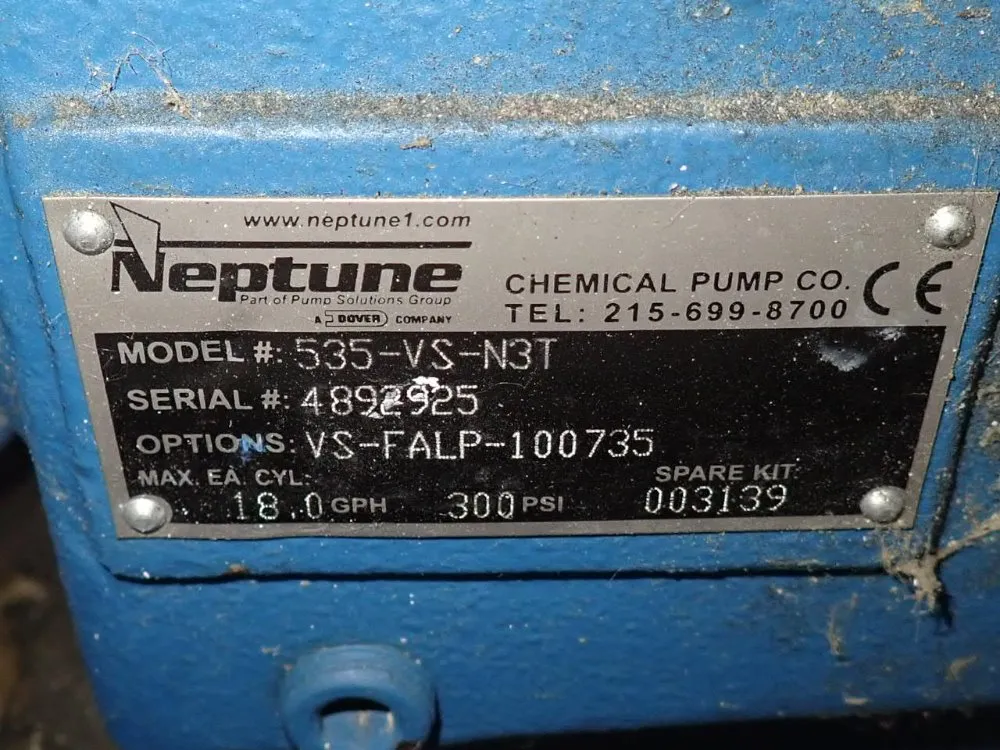 Neptune 1/2 Hp Pump - 535-vs-n3t