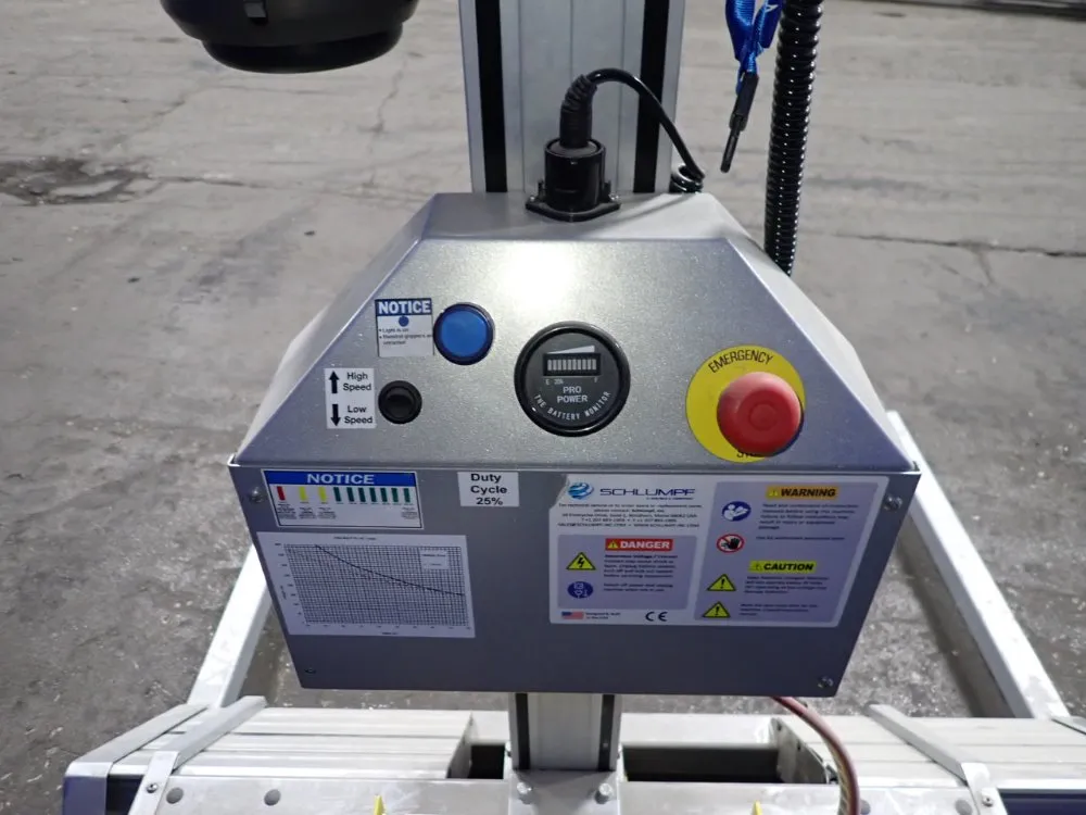 Schlumpf Usa 400 Lbs Roll Handler - Erh-400-pt-5-pivot