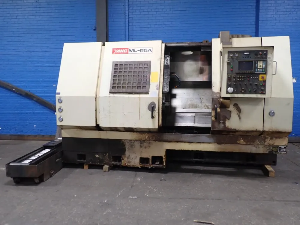 Yang Iron Works Cnc Lathe - Ml-55a