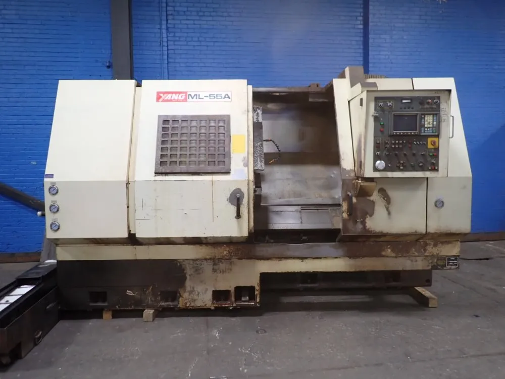 Yang Iron Works Cnc Lathe - Ml-55a