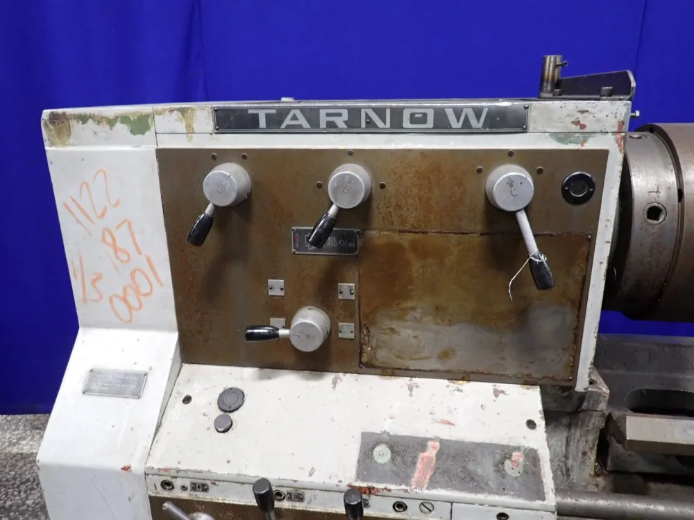 Ponar-tarnow 13"/14" X 80" Gap Bed Lathe - Tuj50mx1500