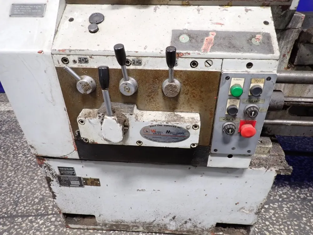 Ponar-tarnow 13"/14" X 80" Gap Bed Lathe - Tuj50mx1500