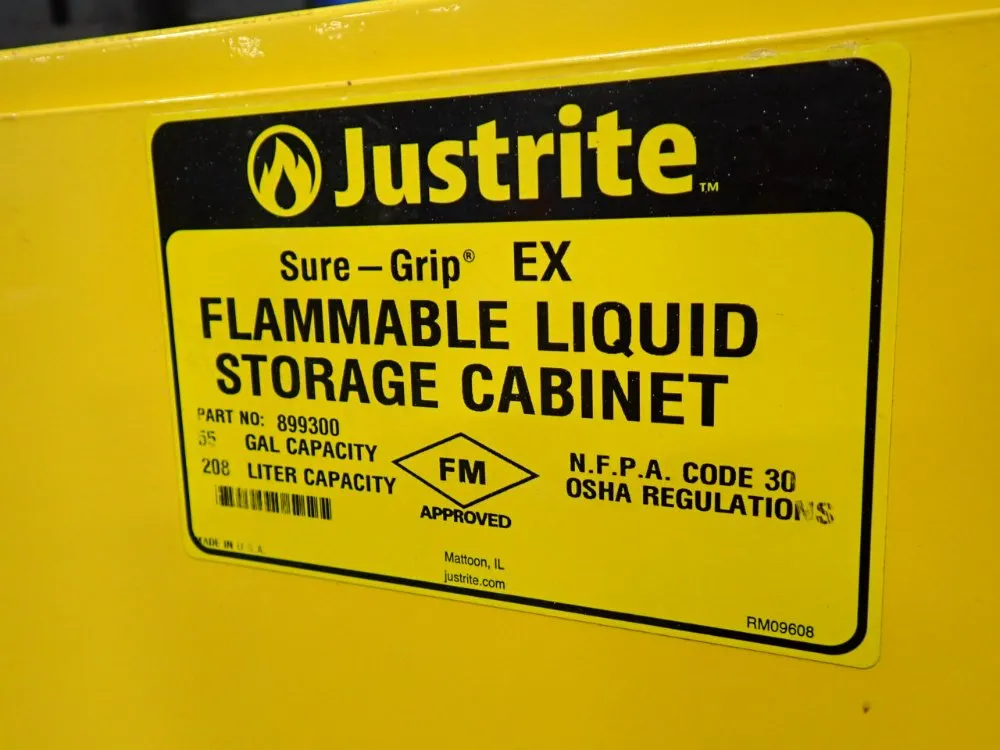 Just Rite 55 Gal Flammable Liquid Storage Cabinet - 899300