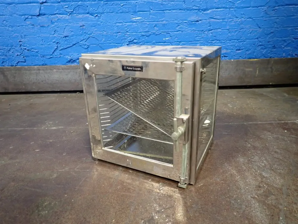Fisher Scientific 10" X 10" X 10" S/s Desiccator Cabinet