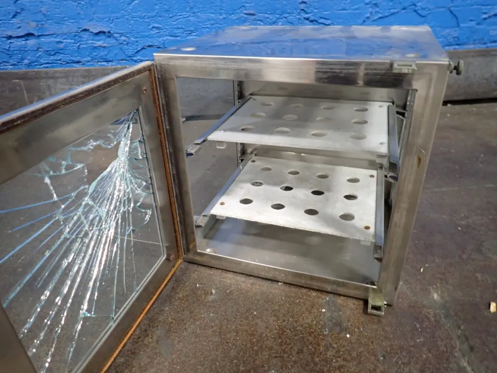 Fisher Scientific 10" X 10" X 10" S/s Desiccator Cabinet