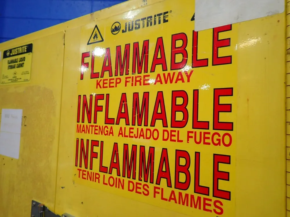Justrite 55 Gal Flammable Liquid Storage Cabinet - 25700