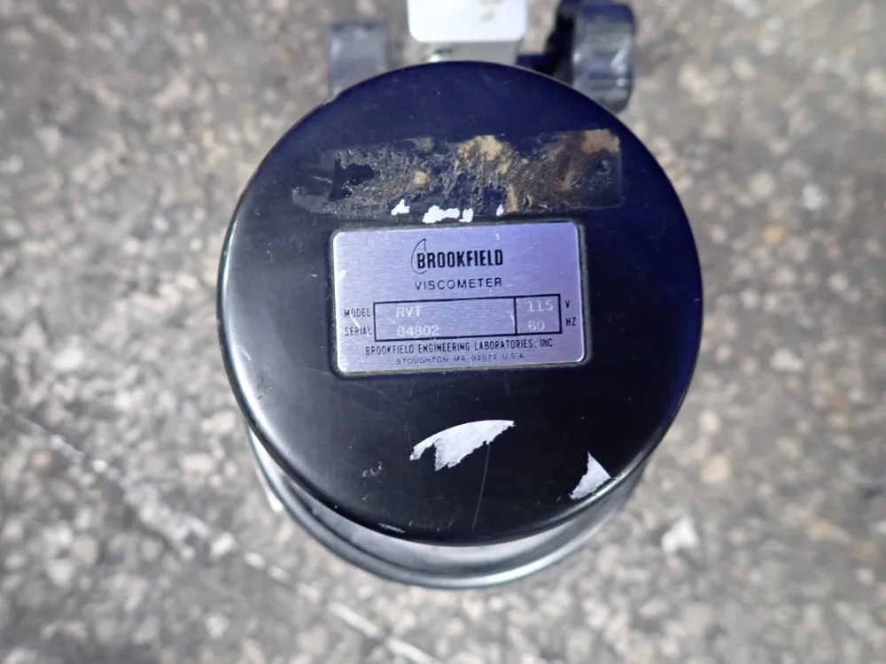 Brookfield Viscometer - Rvt