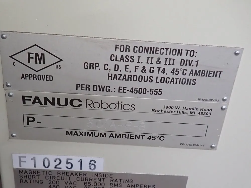 Fanuc Robot - P-50ia