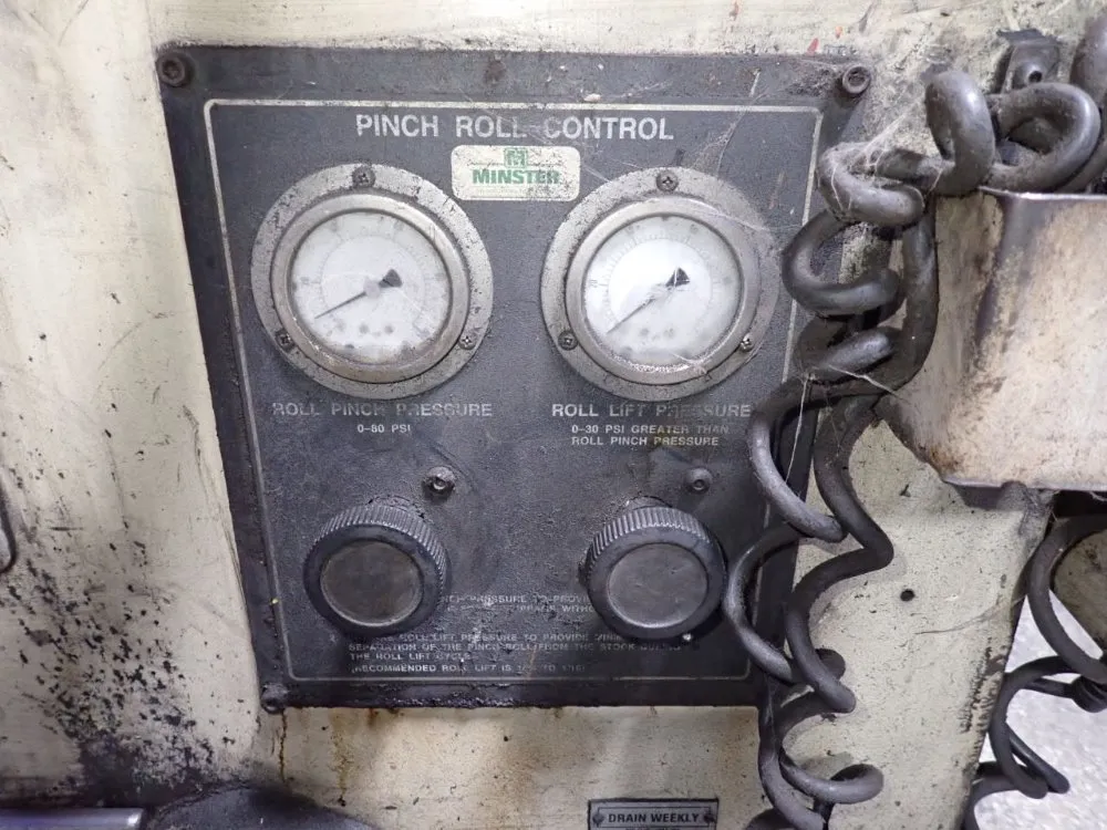 Minster 20" Servo Roll Feeder - Mef4-14s