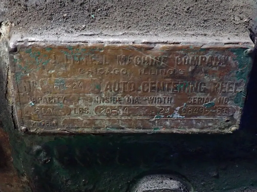 Littell 6000 Lbs Coil Reel - 60-24