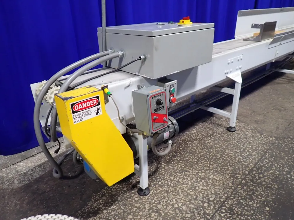 185" X 12" X 29" Conveyor Belt System