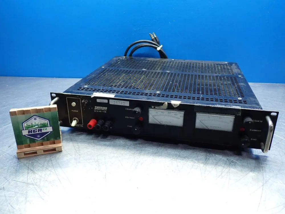 Raytheon Company Sorensen Industrial Lab Power Supply - Dcrb40-18