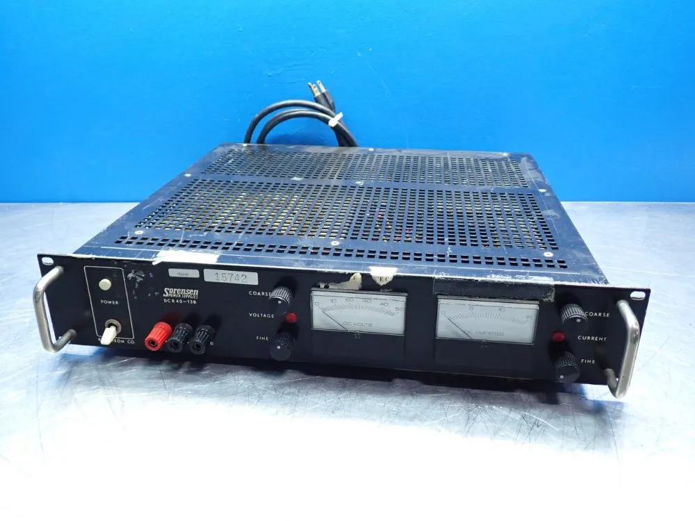 Raytheon Company Sorensen Industrial Lab Power Supply - Dcrb40-18
