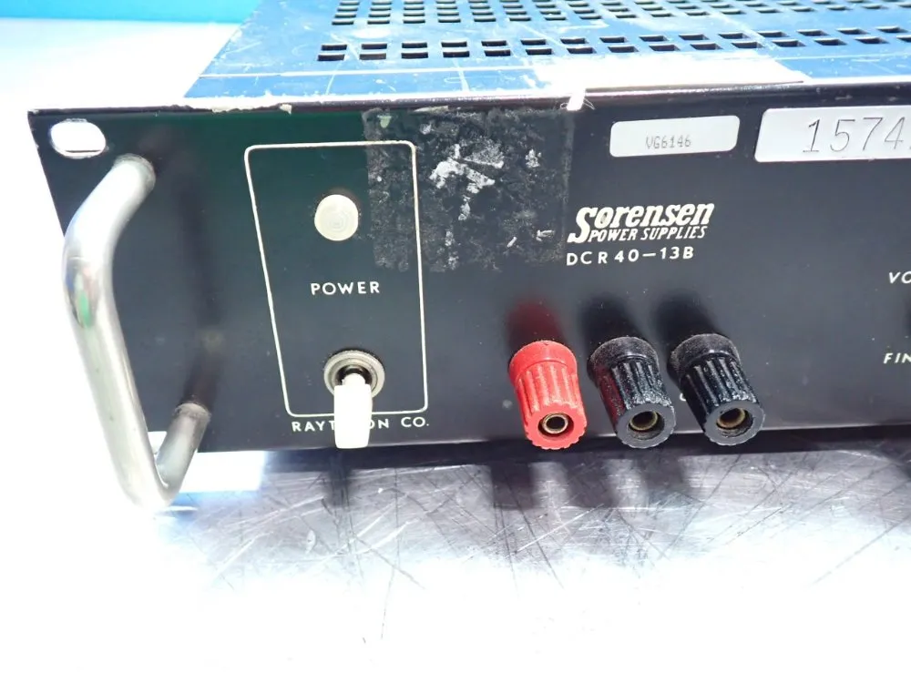 Raytheon Company Sorensen Industrial Lab Power Supply - Dcrb40-18