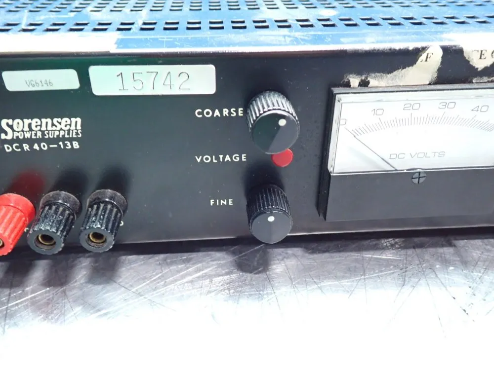 Raytheon Company Sorensen Industrial Lab Power Supply - Dcrb40-18