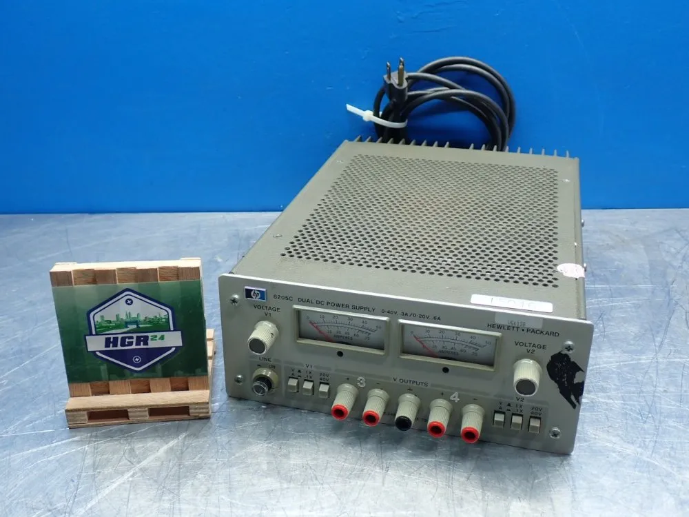 Hewlett Packard Dual Dc Power Supply - 6205c