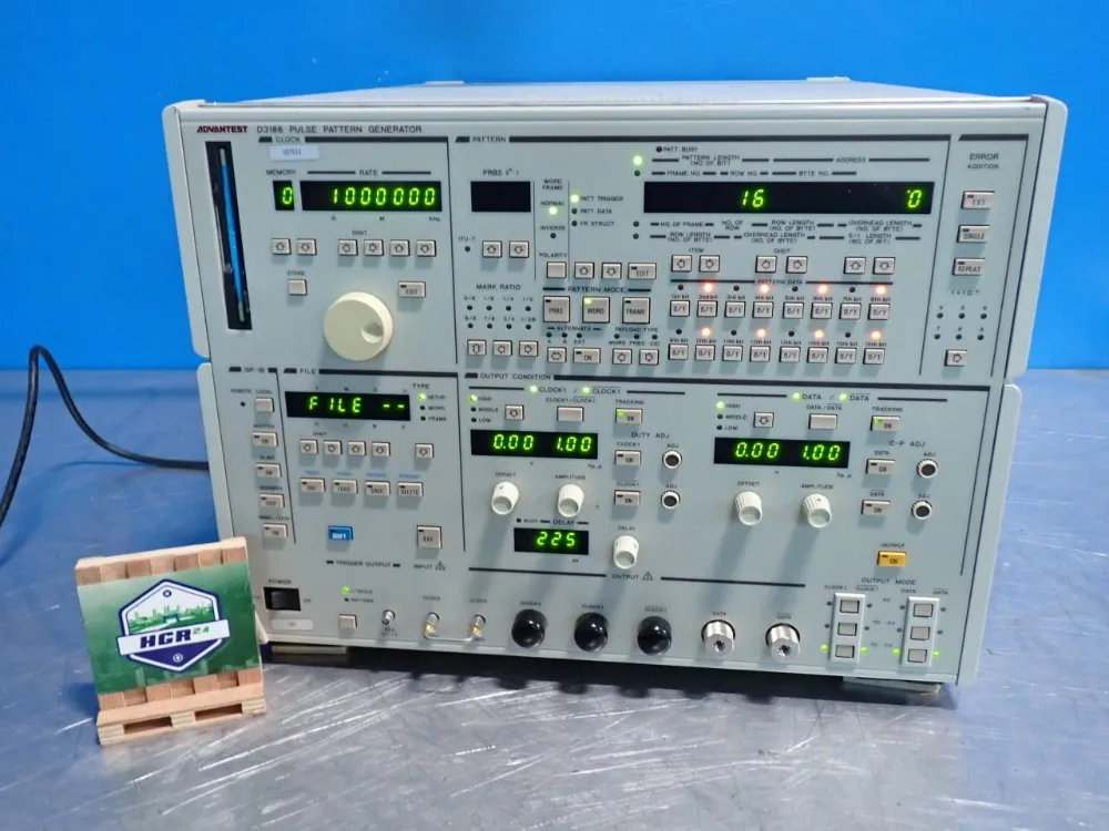 Advantest 150mb/s To 12gb/s Pulse Pattern Genertor - D3186