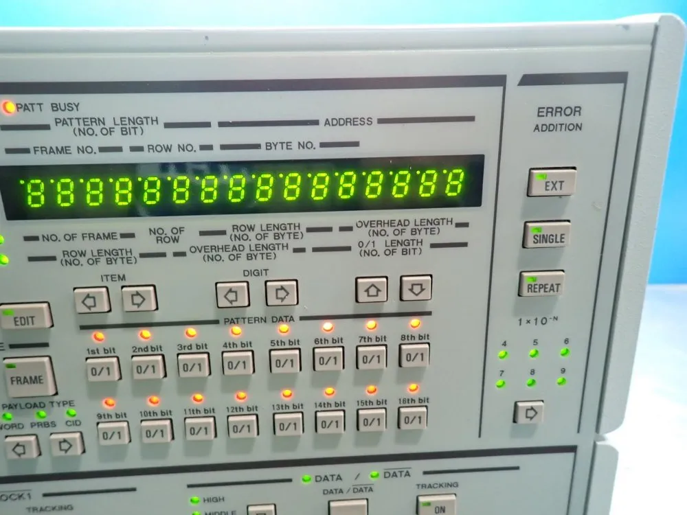 Advantest 150mb/s To 12gb/s Pulse Pattern Genertor - D3186