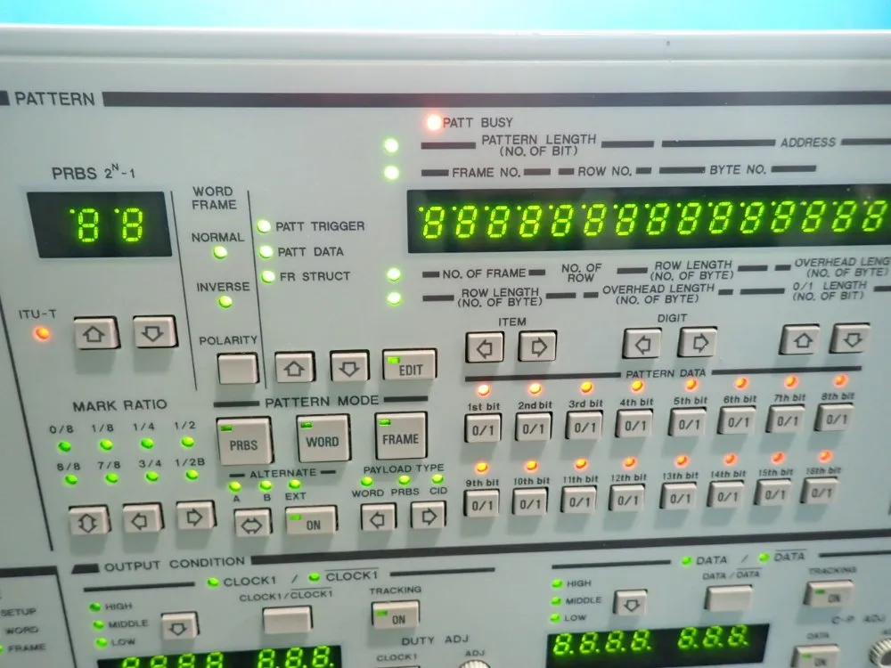 Advantest 150mb/s To 12gb/s Pulse Pattern Genertor - D3186
