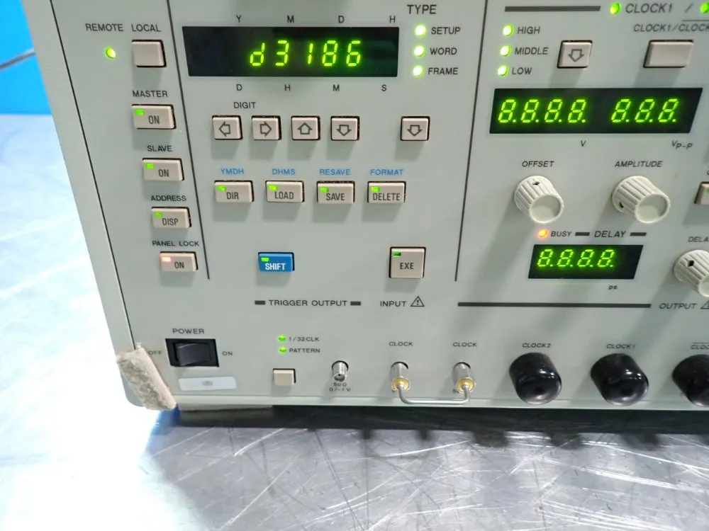 Advantest 150mb/s To 12gb/s Pulse Pattern Genertor - D3186