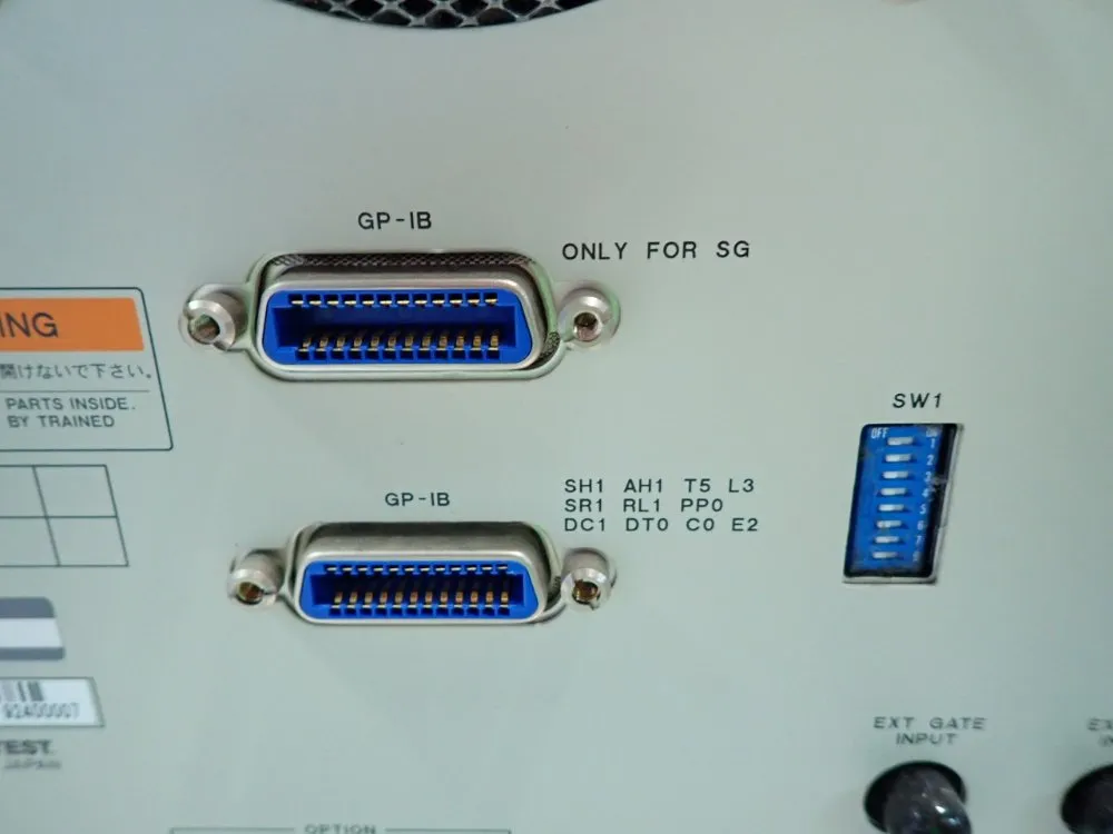 Advantest 150mb/s To 12gb/s Pulse Pattern Genertor - D3186
