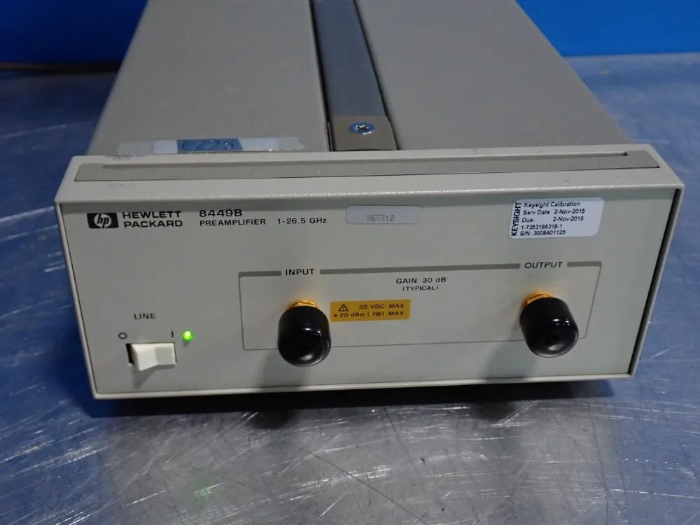 Hewlett Packard Preamplifier Unit - 8449b