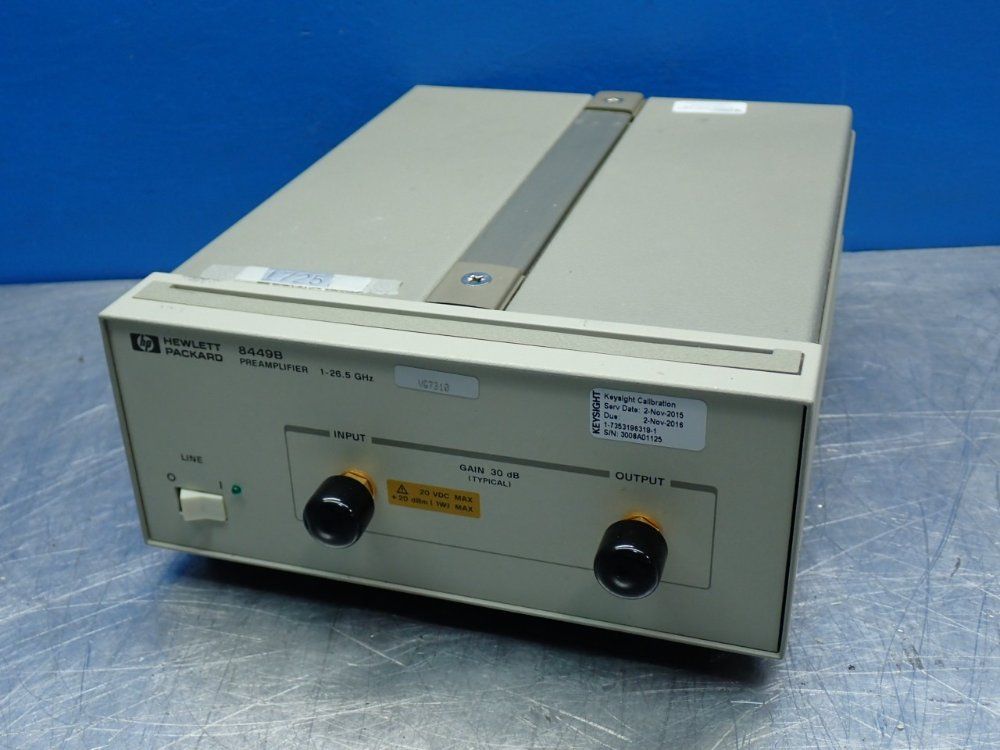 Hewlett Packard Preamplifier Unit - 8449b