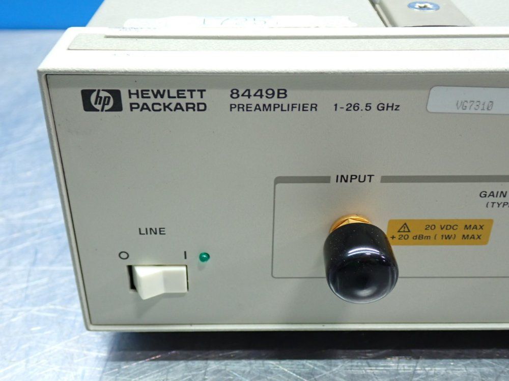 Hewlett Packard Preamplifier Unit - 8449b