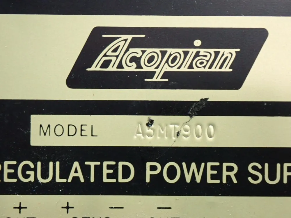 Acopian Power Supply - A5mt900