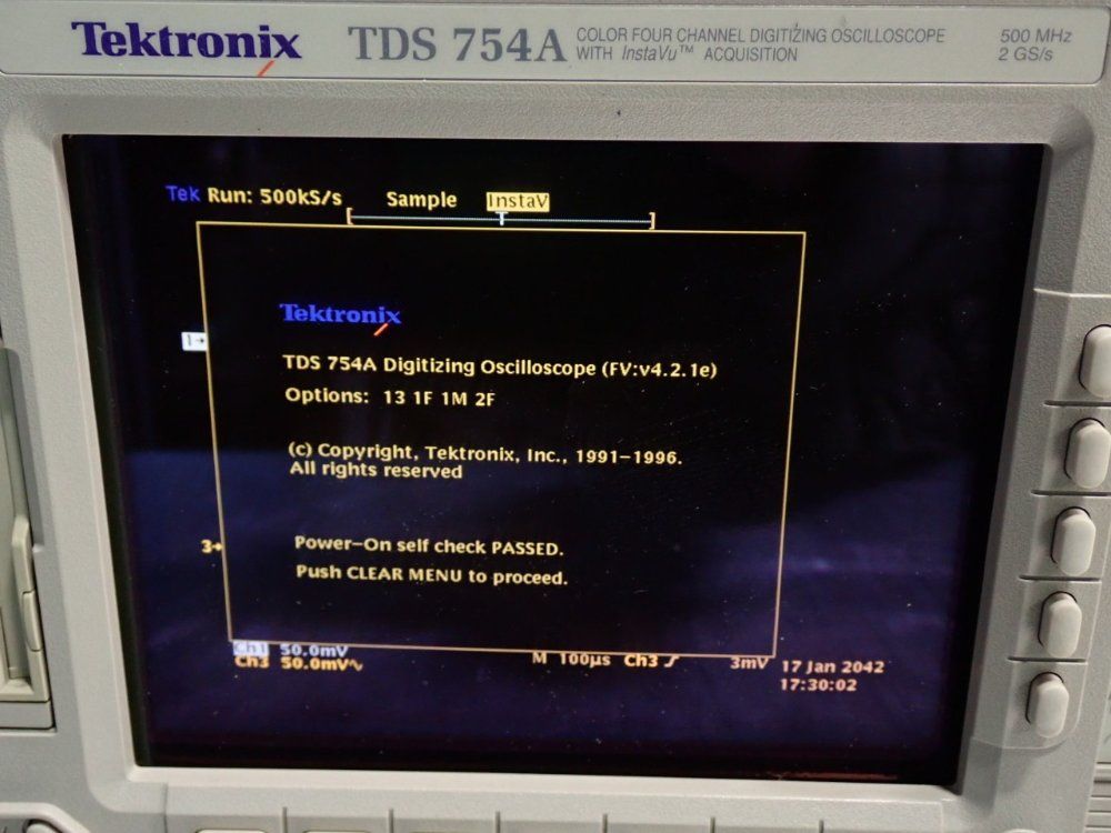Tektronix 2gs/s Instavu 4-channel Digitizing Oscilloscope - Tds754a