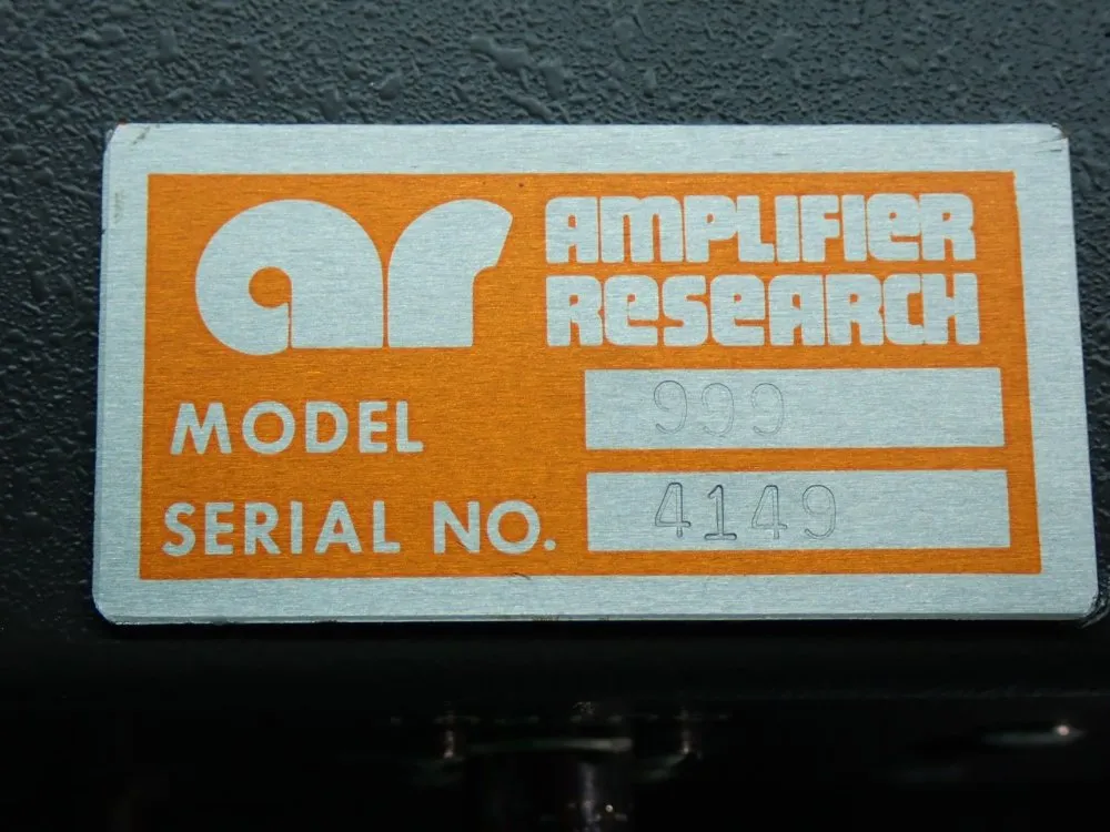 Amplifier Research Research Leveling Preamplifier - 999