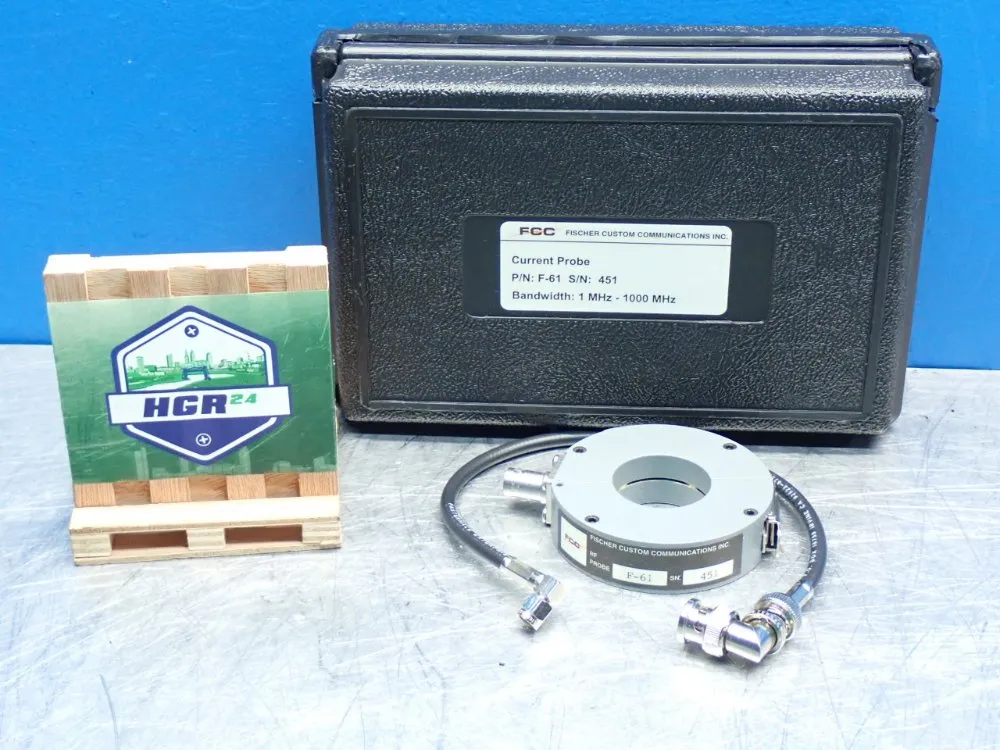 Fischer Custom Communications Monitor Probe Unit - F-61