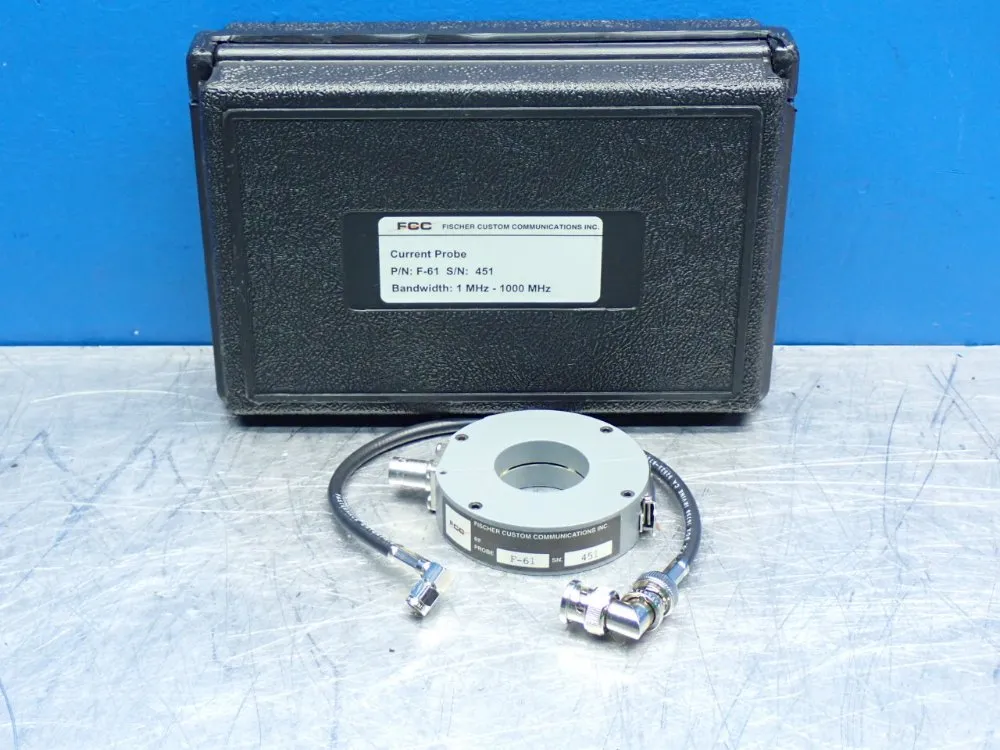 Fischer Custom Communications Monitor Probe Unit - F-61