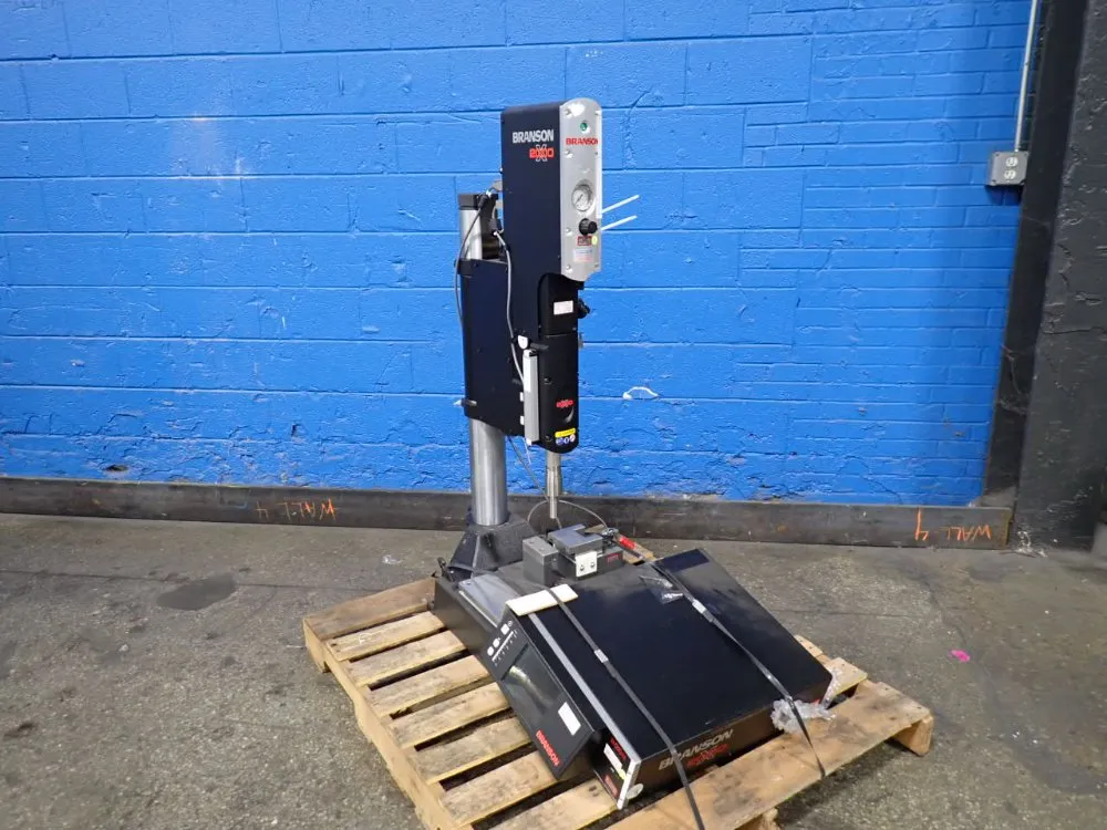 Branson Ultrasonic Welder W/ Controls - Actuator Aed 2.0 2000x