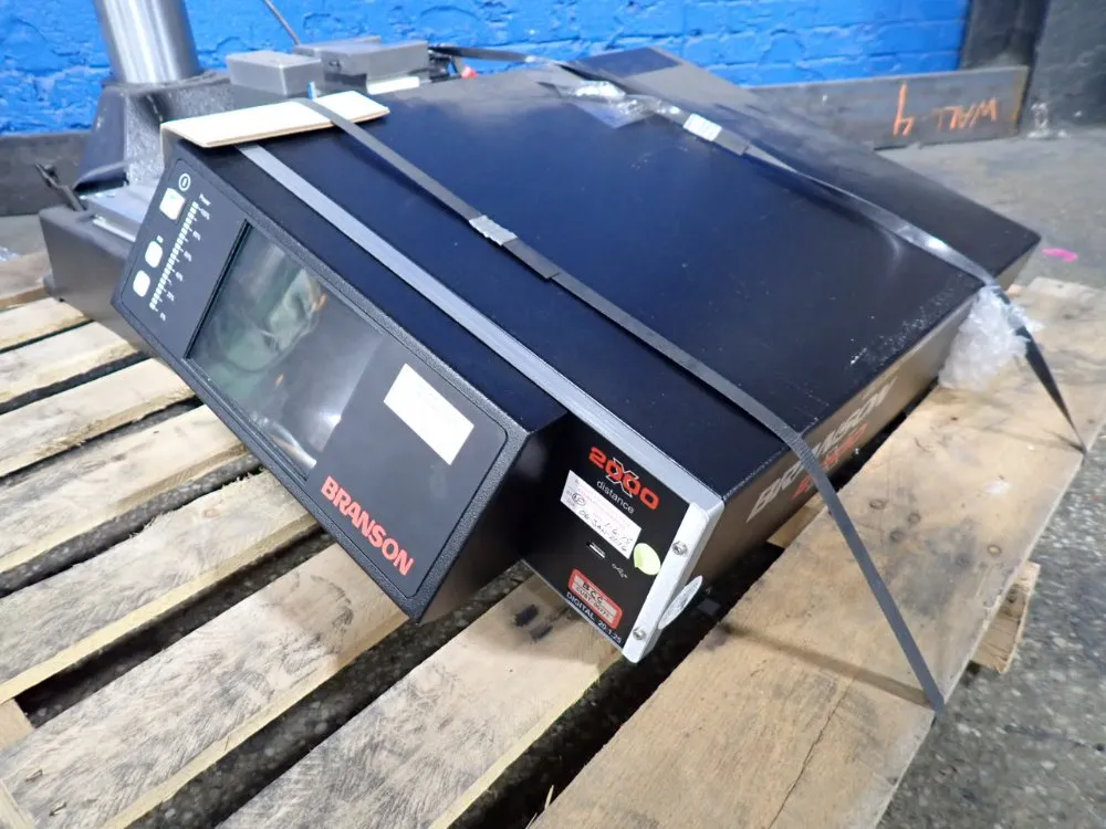Branson Ultrasonic Welder W/ Controls - Actuator Aed 2.0 2000x