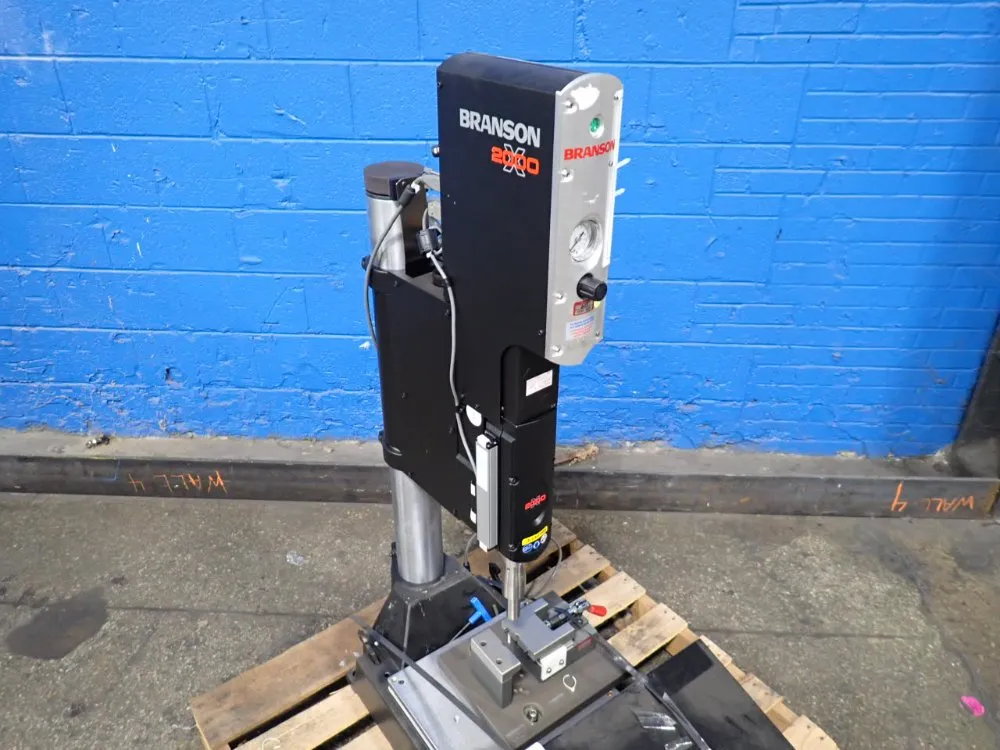 Branson Ultrasonic Welder W/ Controls - Actuator Aed 2.0 2000x