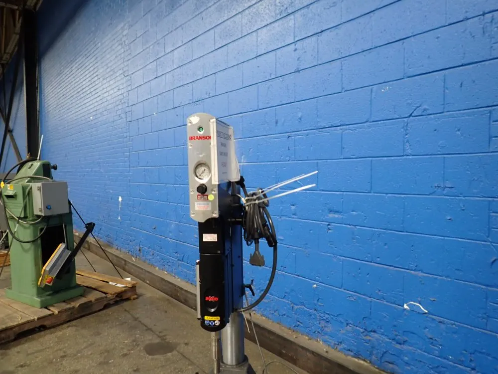 Branson Ultrasonic Welder W/ Controls - Actuator Aed 2.0 2000x