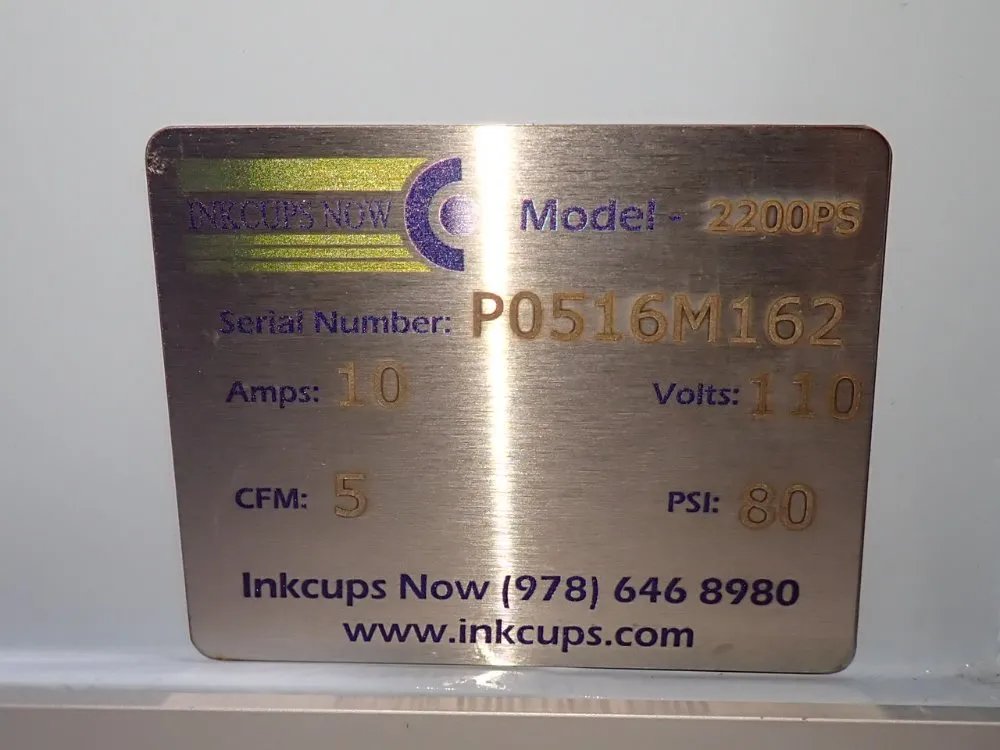 Inkcups Pad Printing Machine - 2200ps