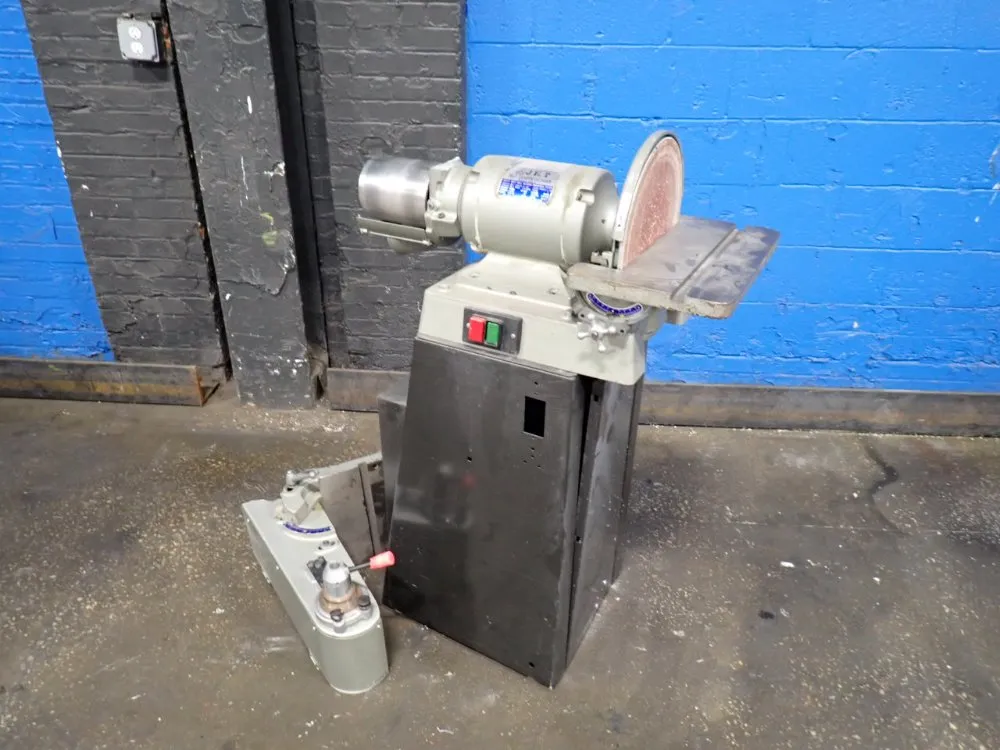 Jet 6" X 48" Pedestal Belt Sander-grinder - Jsg-6