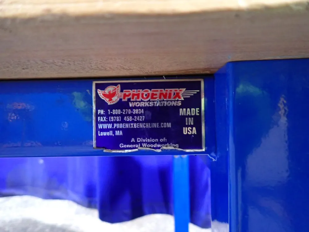 Phoneix 60" X 30" X 34" Adjustable Workbench